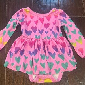 Adorable Little Sleepies bodysuit dress